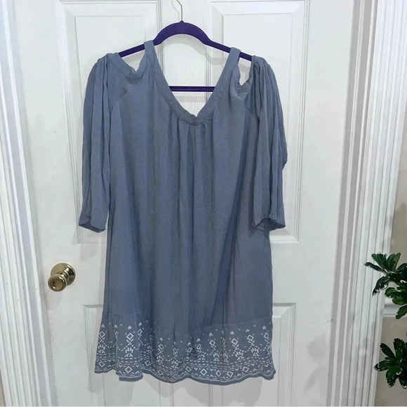 Knox ROSE MIDI GRAY COLORED DRESS - Picture 5 of 5